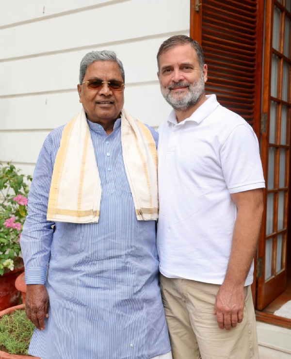 রাহুল গান্ধী ও খাড়গের সঙ্গে বৈঠক সিদ্ধারামাইয়ার