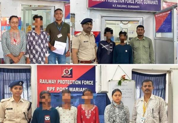 আরপিএফ-এর অভিযানে উদ্ধার একাধিক নাবালক-নাবালিকা