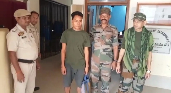 গাঁজা সহ গ্রেফতার এক ব্যক্তি