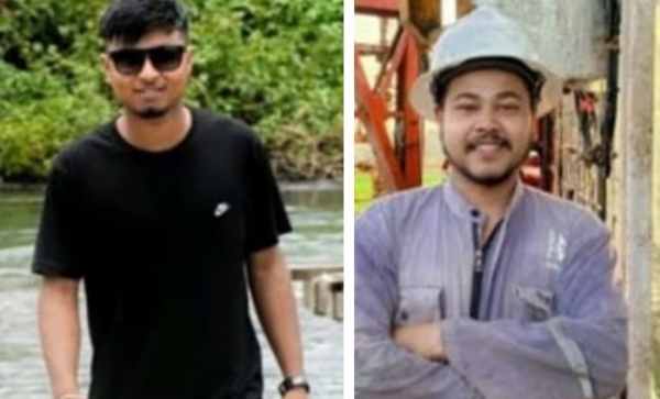 দুর্ঘটনায় নিহত লক্ষ্মীধর গগৈ এবং হেমকান্ত গগৈ