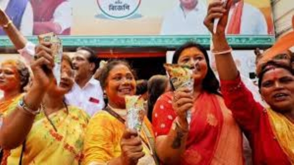 জয়ের পথে বিজেপি