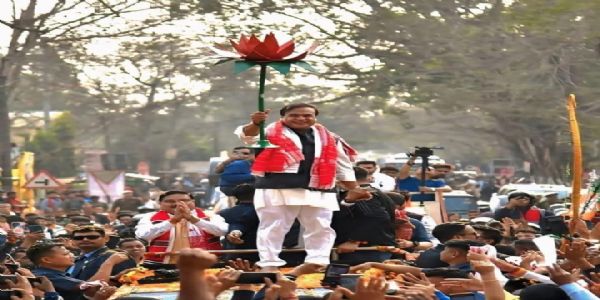 ১২৬ আসনের অসমে এনডিএ-র ১০২ ভল্টে বিধ্বস্ত বিরোধী শিবির, একা বিজেপি ৮২, বিরোধীজোট মাত্র ২৪