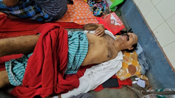খানাকুলে আক্রান্ত বিজেপি কর্মী