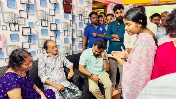 প্রয়াতের বাড়িতে বিধায়ক সুশান্ত দেব