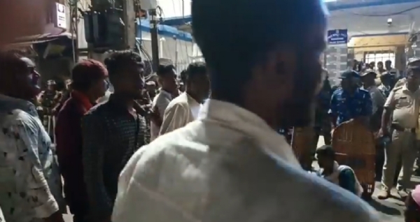 তারকেশ্বর বিজেপির থানা ঘেরাও
