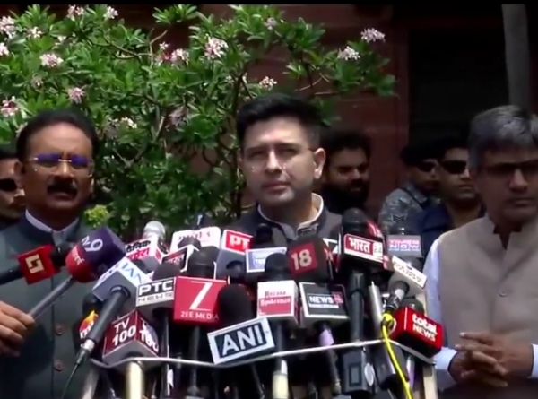 পঞ্জাবে এএপি সরকার রাজ্যকে ধ্বংসের পথে ঠেলে দিয়েছে : রাঘব চাড্ডা