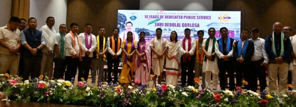 উত্তর কাছাড় পার্বত্য স্বশাসিত পরিষদের মুখ্য কার্যনির্বাহী সদস্য হিসেবে দেবোলাল গার্লোসার ১০ বছর পূর্তি
