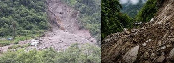 অরুণাচলের আপার সিয়াঙে ভূমিধস