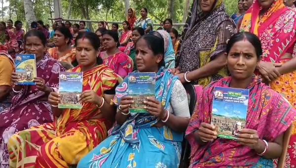 ১০০ দিনের কাজের সূচনা