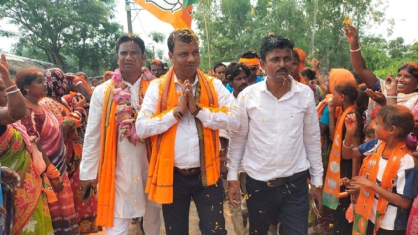 গোঘাটে বিজেপির সম্বর্ধনা সভা