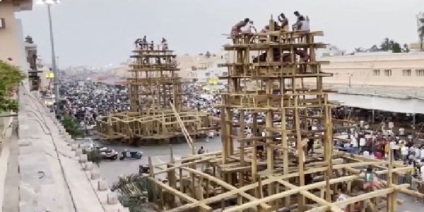পুরীতে রথযাত্রার প্রস্তুতি শুরু, তৈরি হচ্ছে জগন্নাথদেবের রথ