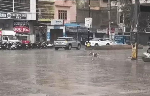 মরশুমের প্রথম বৃষ্টি নারনৌলে, চলবে শুক্রবার পর্যন্ত
