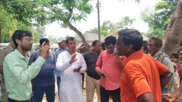 ন্যাশনাল হাইওয়ের মিটিং গোঘাটে