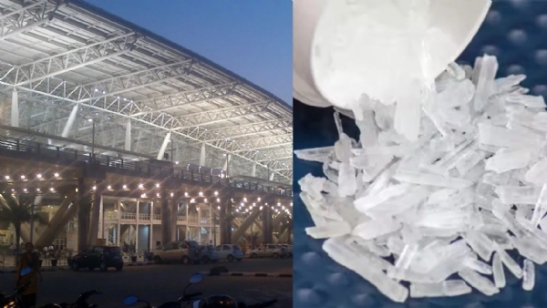 চেন্নাই বিমানবন্দরে প্রায় ৫ কোটি টাকার ক্রিস্টাল মেথ উদ্ধার, পার্সেল ফেলে পালাল পাচারকারীরা