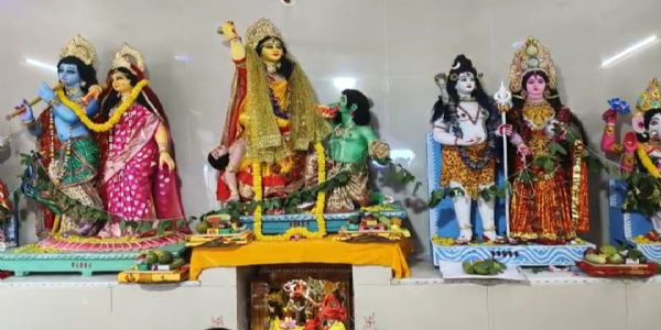 ৩০ বছর আগের ভবিষ্যদ্বাণীর দাবি, কুস্থলিয়ায় প্রতিষ্ঠিত হল মা বগলামুখী দেবীর মন্দির