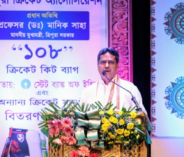 মুখ্যমন্ত্রী ডাঃ মানিক সাহা