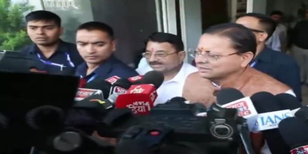 চার ধাম যাত্রা সংক্রান্ত পর্যালোচনা বৈঠক মুখ্যমন্ত্রী পুষ্কর ধামির