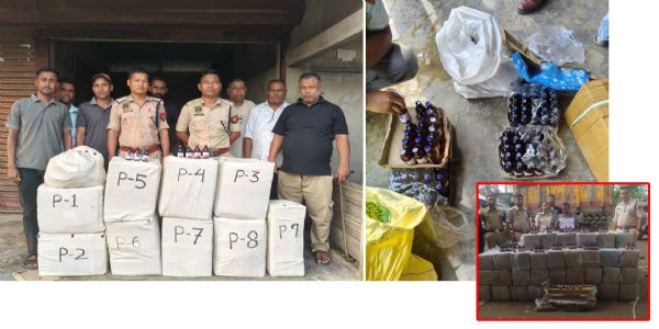 কাছাড়ে উদ্ধার প্রায় এক কোটি টাকার কোডিনযুক্ত কফ সিরাপ, গ্রেফতার দুই