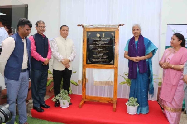 জেএনকেকে সড়কের উদ্বোধন কেন্দ্রীয় অর্থমন্ত্রীর