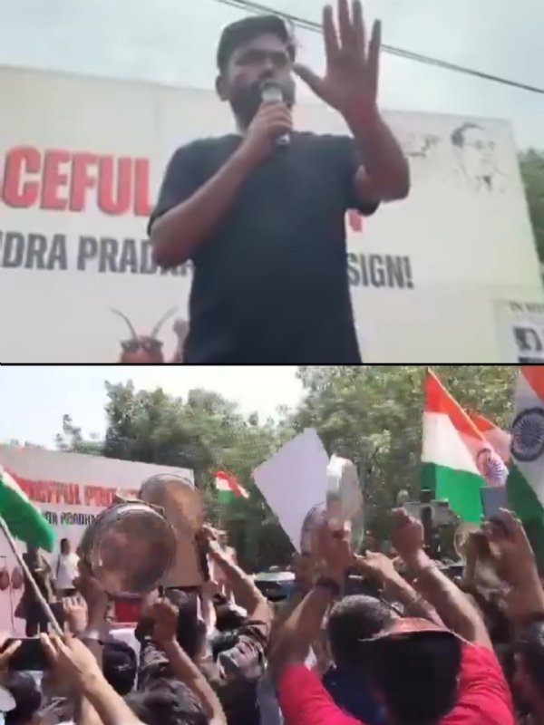 যন্তর মন্তরে সিজেপি-র বিক্ষোভ, শিক্ষামন্ত্রীর পদত্যাগের দাবিতে সরব আন্দোলনকারীরা