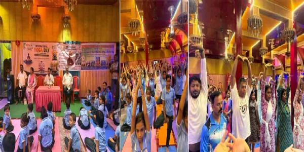 সুস্থ বার্ধক্যের জন্য যোগব্যায়াম-এর বার্তা দিয়ে ‘মাই ভারত শ্রীভৃমি’র উদ্যোগে পালিত আন্তর্জাতিক যোগ দিবস