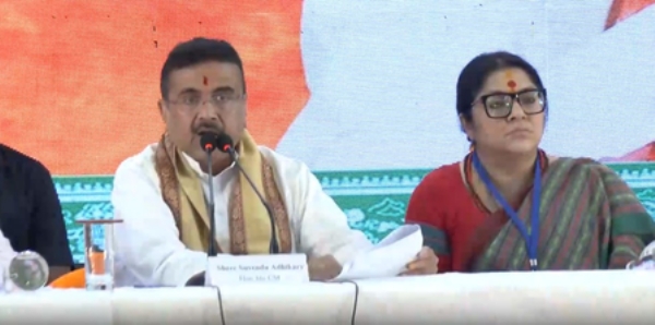 মুখ্যমন্ত্রী শুভেন্দু অধিকারীর সাংবাদিক বৈঠক মুখ্যমন্ত্রী শুভেন্দু অধিকারীর সাংবাদিক বৈঠক