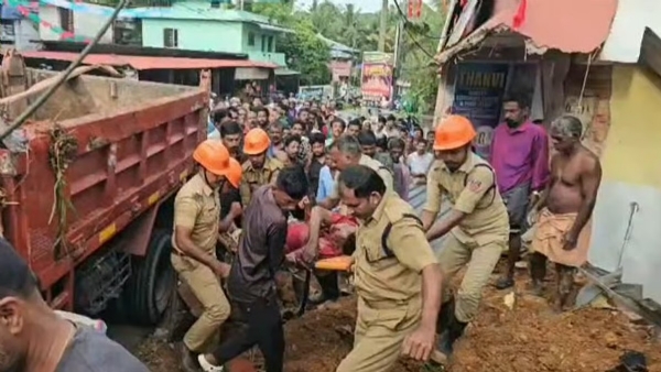 কোল্লামে নিয়ন্ত্রণ হারিয়ে উল্টে পড়ল লরি, মৃত ৩