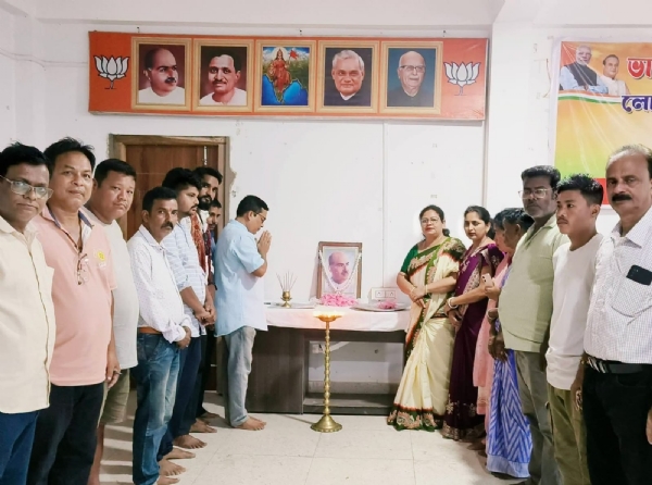 লোয়াইরপোয়া মণ্ডল বিজেপির আত্মবলিদান দিবস পালন
