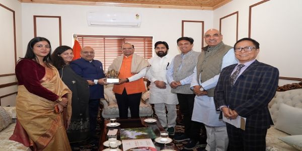 লাদাখের উপরাজ্যপালের সঙ্গে সৌজন্য সাক্ষাৎ দিল্লি বিধানসভার অধ্যক্ষের