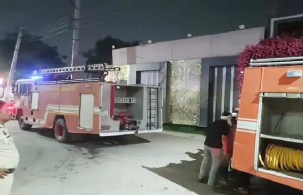 ফরিদাবাদের ব্যাঙ্কোয়েট হলে আগুন, পুড়ে ছাই বিপুল সামগ্রী