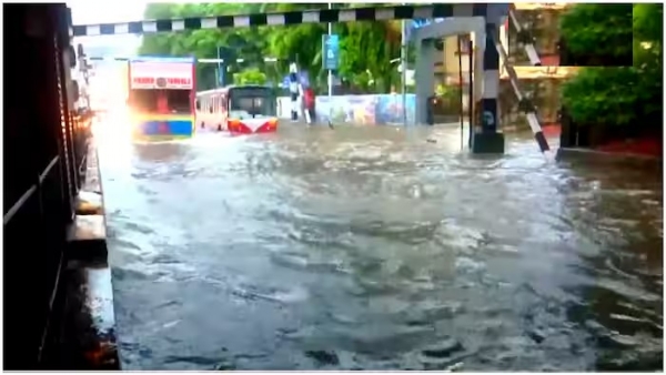 বৃষ্টি হয়েই চলেছে মুম্বইয়ে, ভারী বর্ষণের সতর্কতা জারি