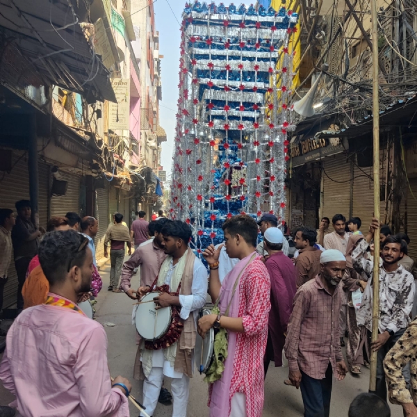 মহরমে দিল্লিজুড়ে তাজিয়া ও মাতমের মিছিল, কড়া নিরাপত্তা