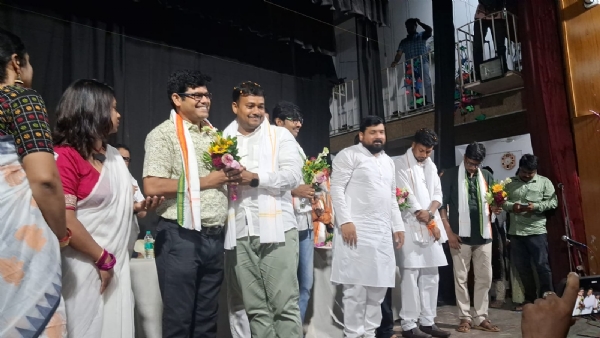 জেলা ঘোষণা হয় আরামবাগ মহকুমার চারবিধায়ক কে সংবর্ধনা