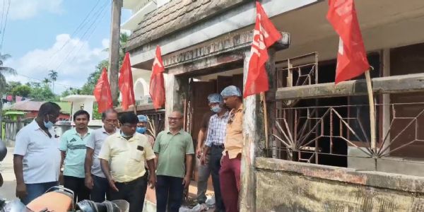 আট বছর পর খুলল টিজিটিএ-র ধর্মনগর মহকুমা কার্যালয়, পতাকা উত্তোলনে আবেগঘন পরিবেশ