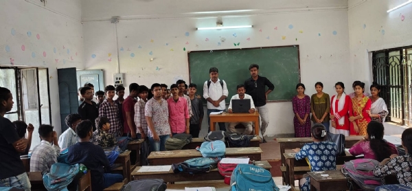আরামবাগ নেতাজি মহাবিদ্যালয় এর কাউন্সেলিং এর এবিভিপির প্রতিনিধি