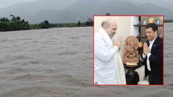 মুখ্যমন্ত্রী পেমা খান্ডুকে কেন্দ্রের পূর্ণ সহযোগিতার আশ্বাস অমিত শাহের