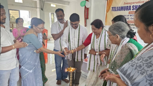 তেলিয়ামুড়ায় শক্তি সদন উদ্বোধন
