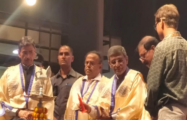 মেদিনীপুরে বিদ্যাসাগর বিশ্ববিদ্যালয়ের সমাবর্তন অনুষ্ঠানে রাজ্যপাল