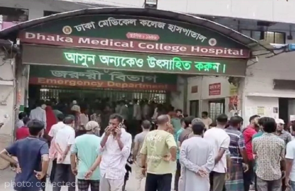 ঢাকা মেডিক্যাল কলেজ হাসপাতালে চিকিৎসাধীন সুভাষ দেউরি