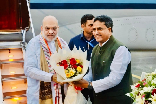 অমিত শাহ আগরতলায়