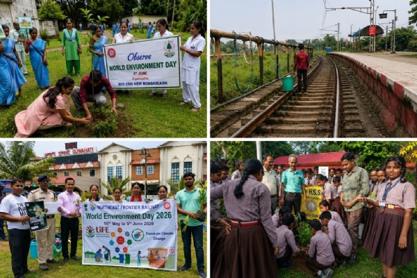 বিভিন্ন স্থানে গাছের চারা রোপণ ও পরিচ্ছন্নতা অভিযান কার্যক্রম