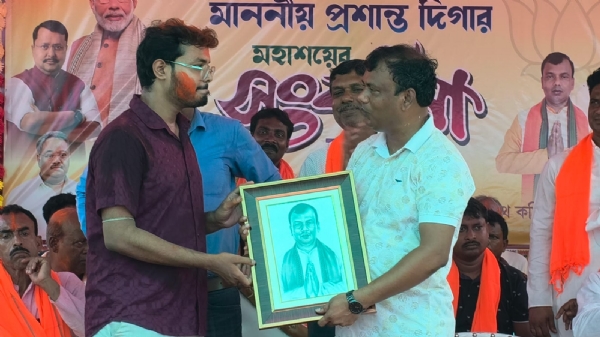 গোঘাট বিজেপির সম্বর্ধনা সভা গোঘাট বিজেপির সম্বর্ধনা সভা