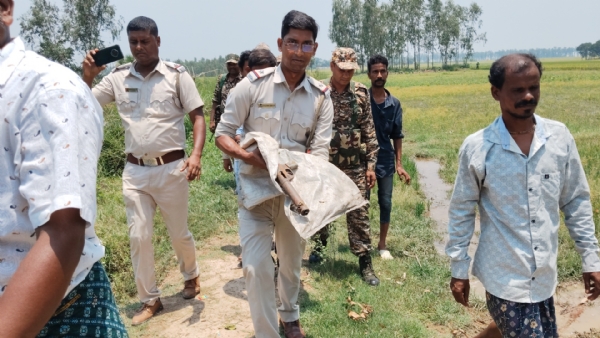 গোঘাটের পুকুর থেকে বন্দুক উদ্ধার