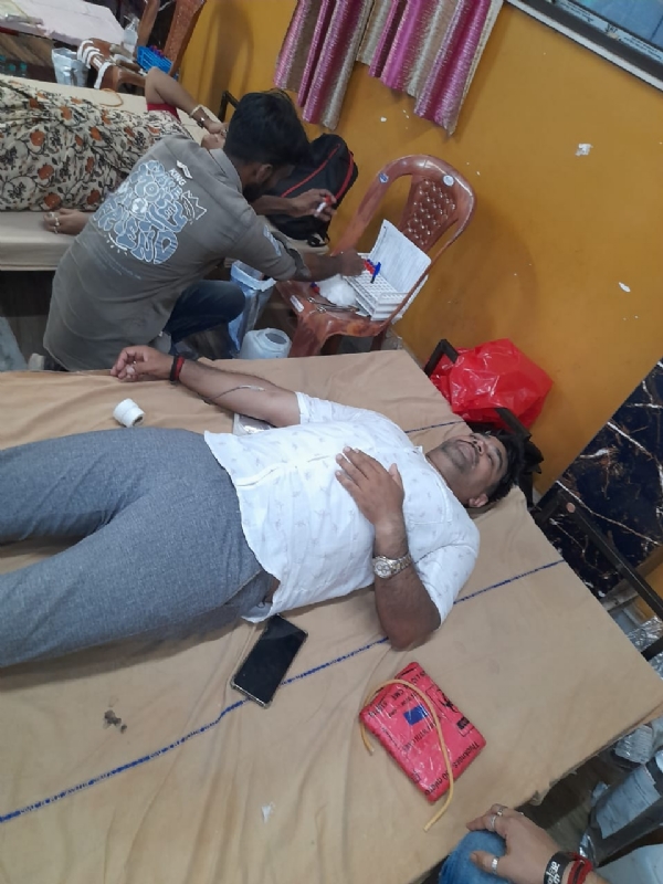 রক্তদান শিবিরের আয়োজন