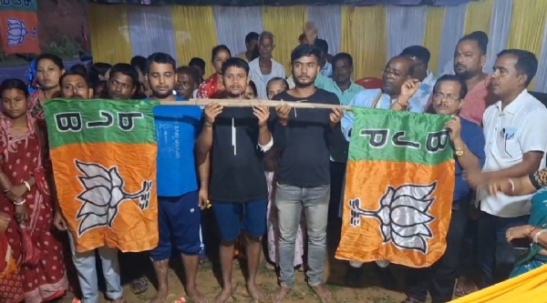 বিজেপির যোগদান সভা বিজেপির যোগদান সভা