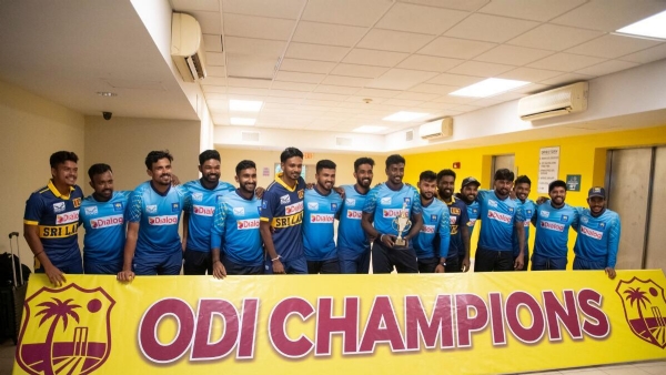 বৃষ্টির কারণে সিরিজ নির্ধারণী ম্যাচটি পরিত্যক্ত হওয়ায় ওয়েস্ট ইন্ডিজের বিপক্ষে ওডিআই সিরিজ জয় করল শ্রীলঙ্কা