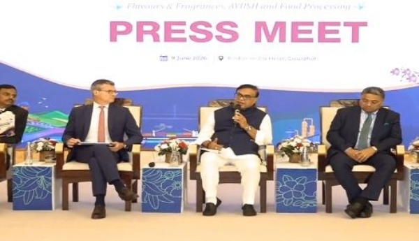 বক্তব্য পেশ করছেন অসমের মুখ্যমন্ত্রী হিমন্তবিশ্ব শর্মা