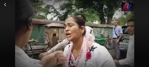 পুলিশের সঙ্গে বচসাই অপরুপা পোদ্দার