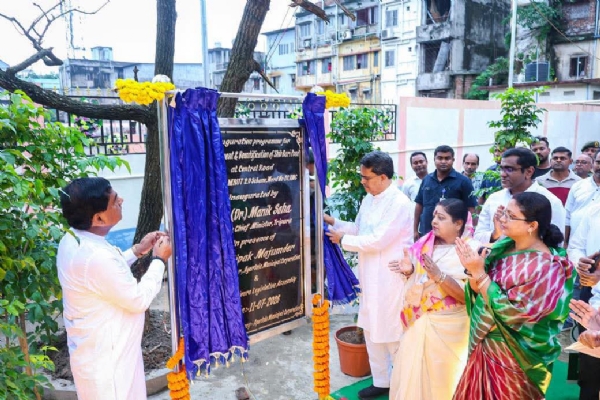 পুকুর সৌন্দর্যায়ন প্রকল্পের উদ্বোধন