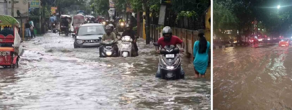 জলাবদ্ধ নয় মাইল, নারেঙ্গিগামী ভিআইপি রোড জলাবদ্ধ নয় মাইল, নারেঙ্গিগামী ভিআইপি রোড
